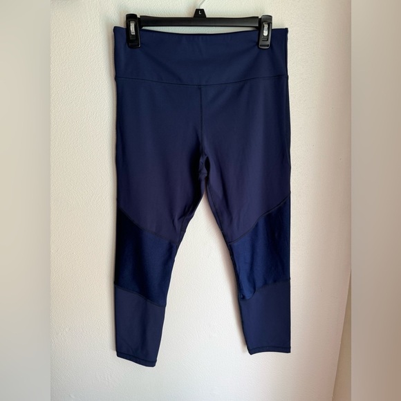 Zyia Shimmer Soft n Snug Blue Leggings - Picture 2 of 6